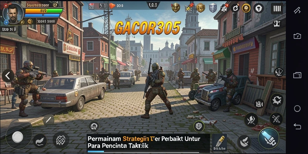 Tampilan gameplay GACOR305 yang menegangkan dan penuh strategi.