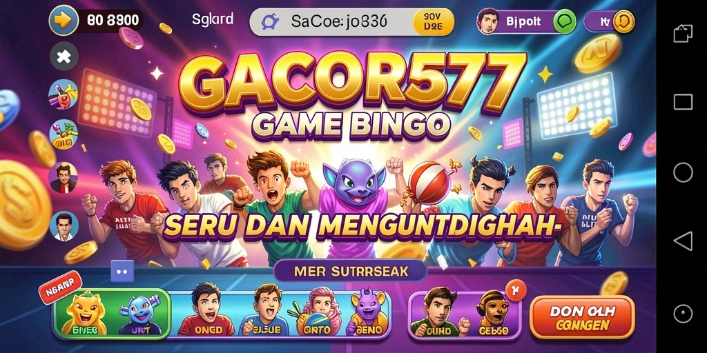 Tampilan gameplay menarik dari GACOR577 yang seru.