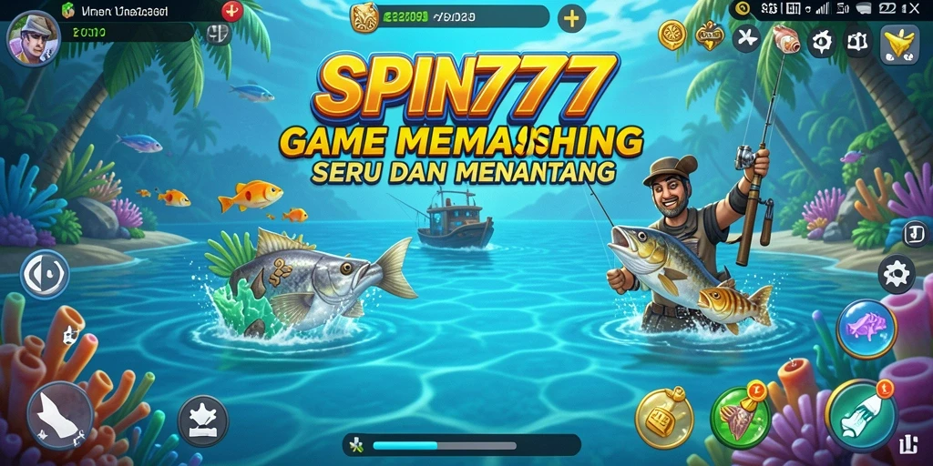Tangkapan ikan besar dalam gameplay SPIN777 yang seru.