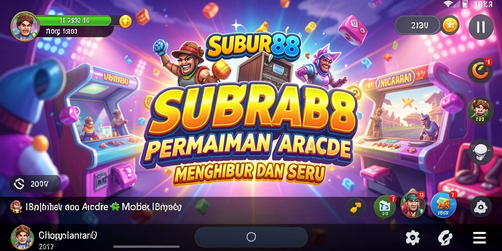 Screenshoot gameplay SUBUR88 yang menunjukkan suasana seru dalam permainan Arcade.